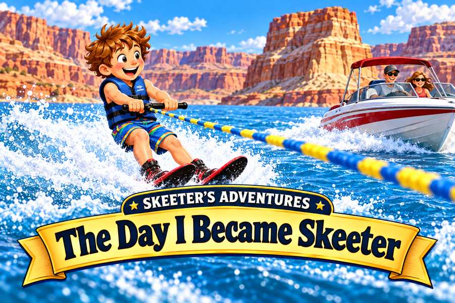 The Day I Became Skeeter Adventure Trail sticker