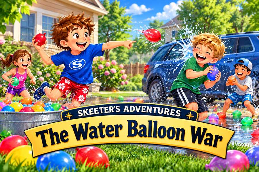 The Water Balloon War book cover