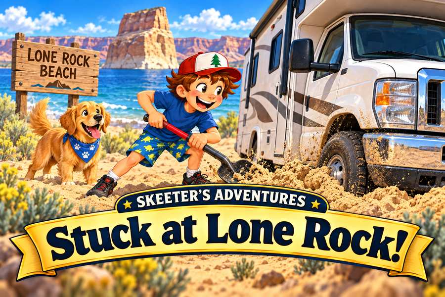 Stuck at Lone Rock! book cover