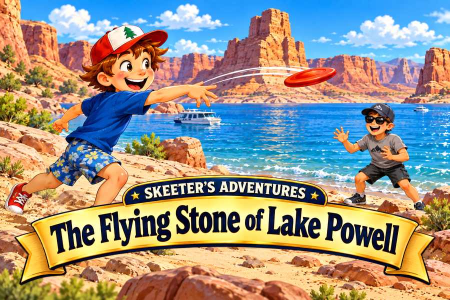 The Flying Stone of Lake Powell book cover