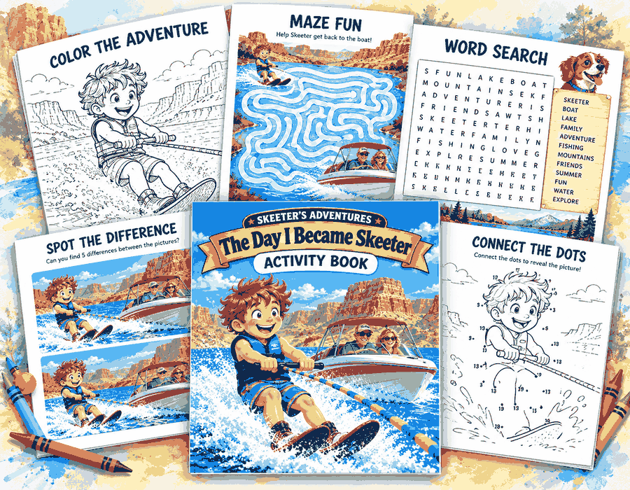 Preview of The Day I Became Skeeter activity book